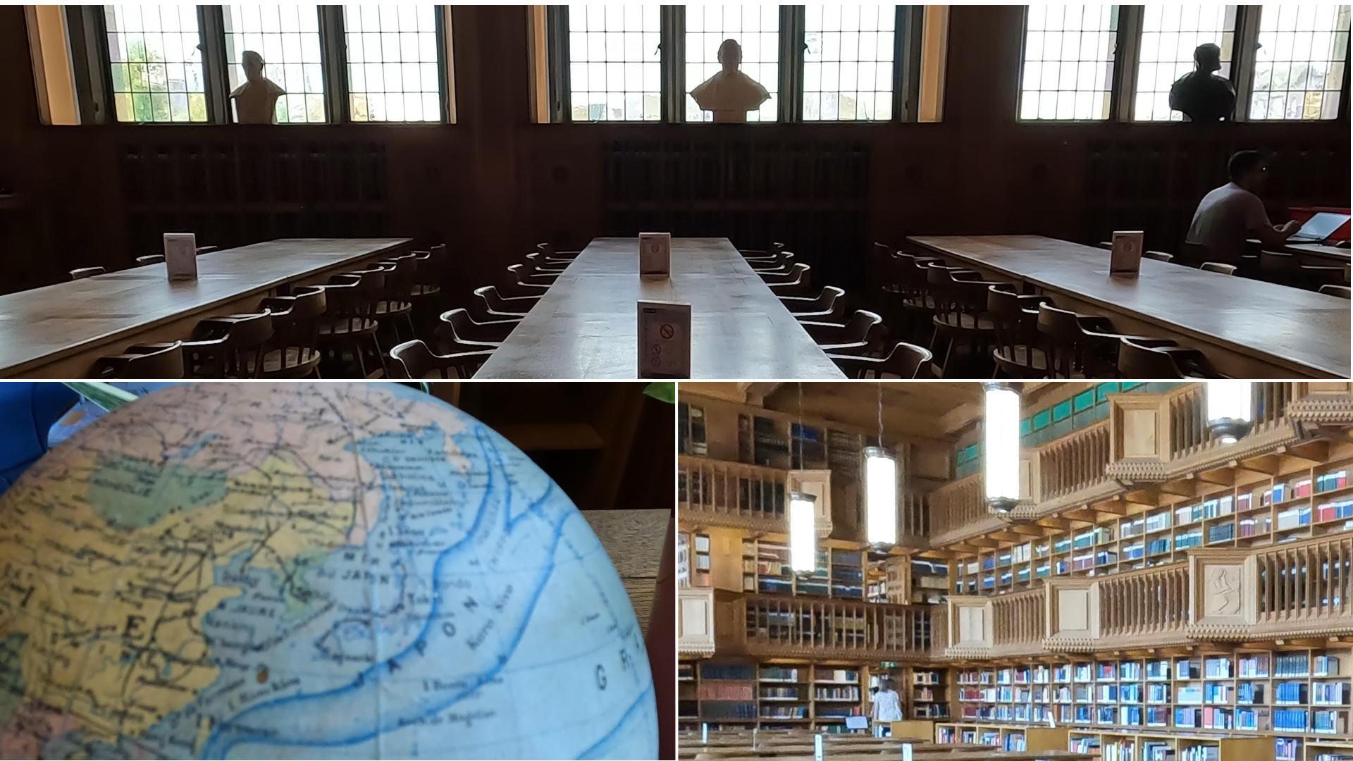 今も現役、閲覧室へ